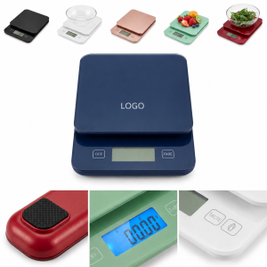 Electronic High-Precision Culinary Scale - 11lb/5kg Capacity Compact Food Scale