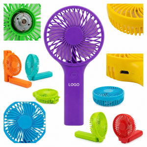 Portable Folding Handheld Cooling Fan with USB Charging
